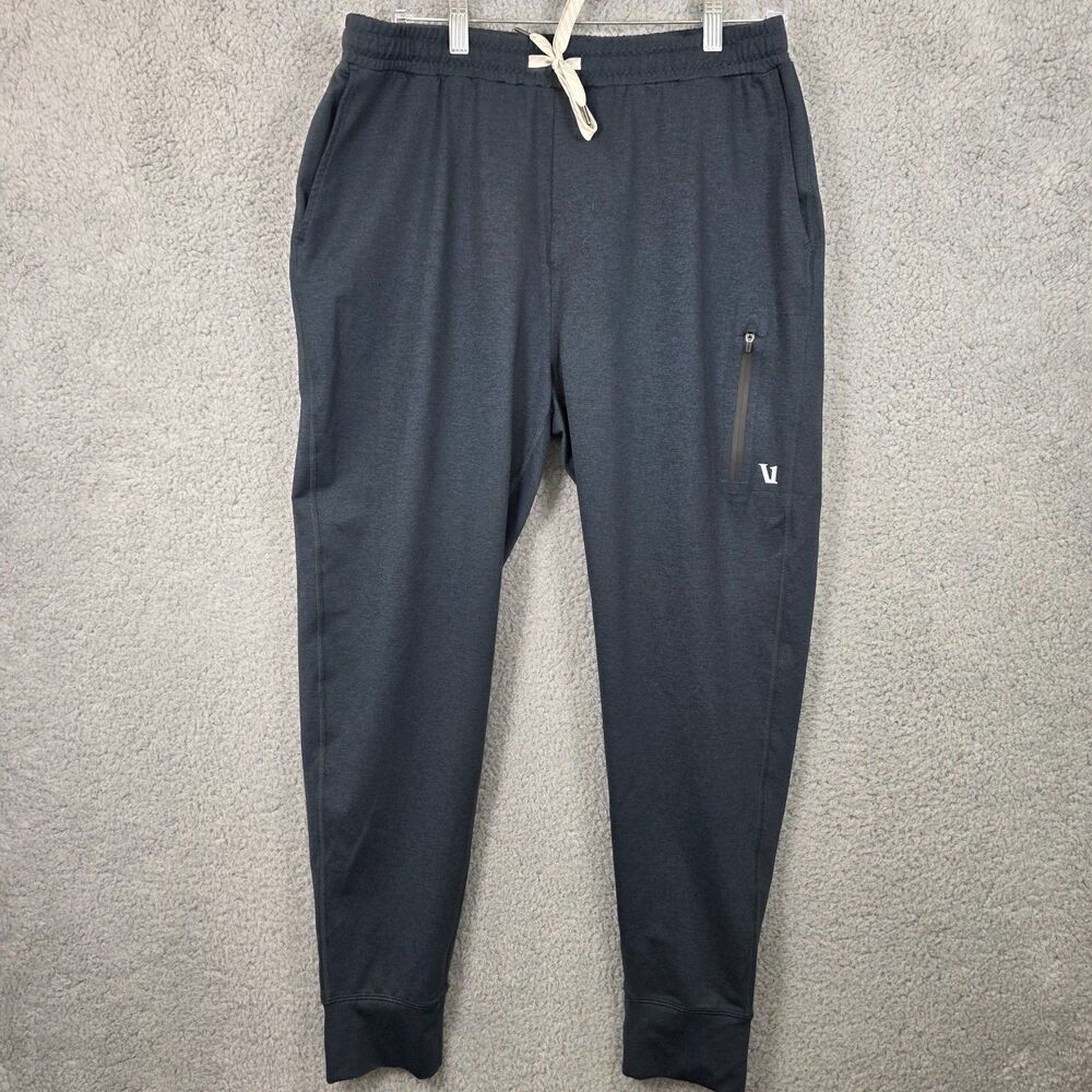 Vuori Men's Large Gray Stretchy Comfort Sunday Performance Jogger